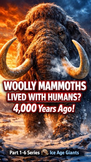 🦣 The GIANT hairy elephants that ruled the Ice Age! #mammoth #iceage #woollymammoth #prehistoric
