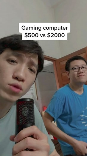 Gaming Computer $500 vs $2000. ទិញមួយណា? @kuoysuong @wandy_rous #niyeay #fry #cambodia #cambodiatech #khmertech