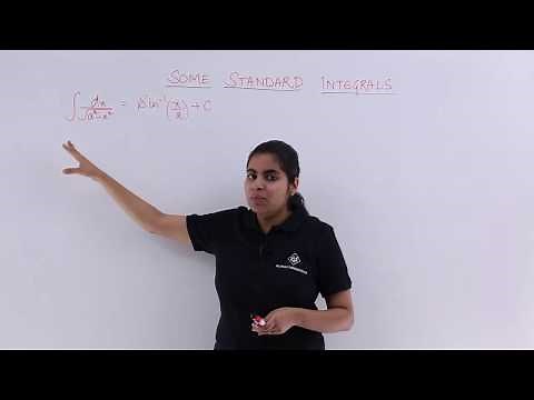 Class 12th – Integral of 1/sqrt (a^2 - x^2) | Integrals | Tutorials Point
