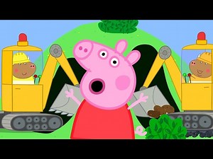 Peppa Pig Official Channel | Peppa Pig's Way to the Vet on Mr Bull's New Road - Videos For Kids
