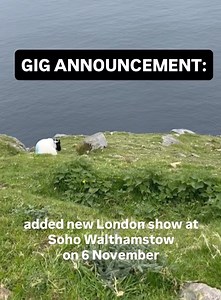I hereby announce new London stand-up shows in Soho Walthamstow on Thurs Nov 6 and Fri Nov 7. JOIN ME: https://sohotheatre.com/events/david-odoherty-highway-to-the-david-zone/ | David O'Doherty