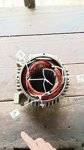 3.2K views · 56 reactions | Motor winding connection|Three phase 6 coil 1440 rpm motor winding connection #motorwindig #electricmotorwinding #motorwindingconnection #motor #inductionmotor | Hi power electric works | Facebook