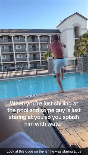 Funny Pool Moments: Splashing Away Awkward Stares