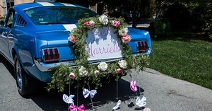 Just Married Sign