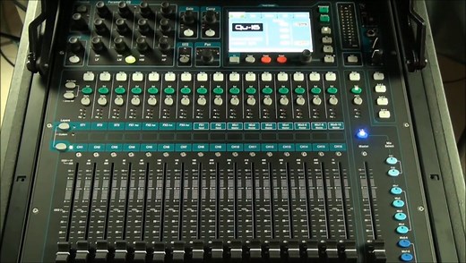 Allen&health Qu-16数字调音台效果器的使用1