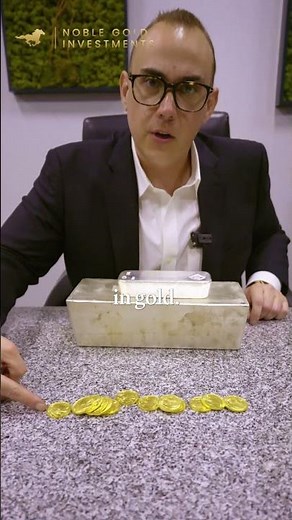 Comparing 100,000 worth of Gold and Silver