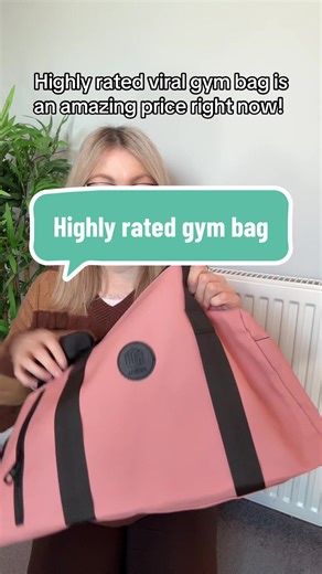 This viral gym bag has great reviews ands it’s so pretty and functional. Storage for wet clothes or trainers, lots of little pockets for water bottle, keys, purse, etc. Great as an overnight or weekend bag too. 🥰 #gymbag #travelbag #overnightbag #weekendbag #tiktokmademebuyit