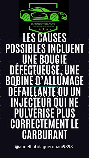 P0301 RATE D'ALLUMAGE CYLINDRE 1