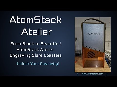 Making Coasters With The Atelier!