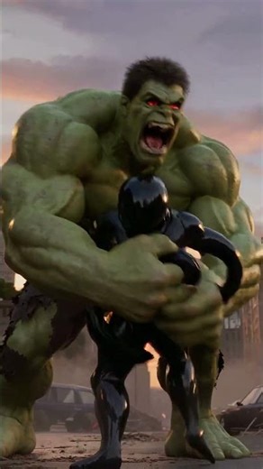Venom vs Hulk | Crunch Time | #hulk #venom #hulkvideo
