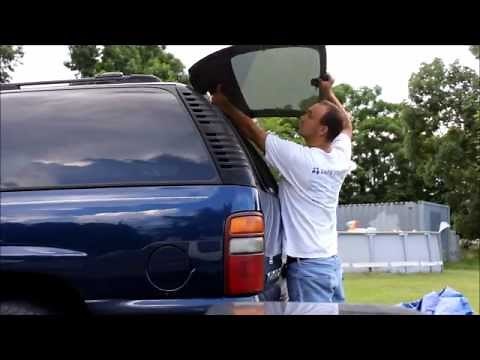 GM SUV Broken Hinges on Rear Glass Lift Gate/Hatch Repair