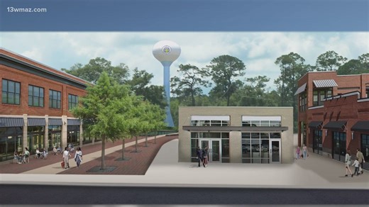 Warner Robins unveils new downtown transformation plan with modern buildings, green spaces