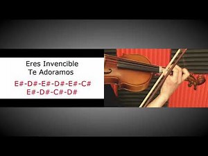 Dios De Lo Imposible- Aliento (Violín Tutorial)