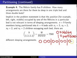 Partitioning -- Example 4