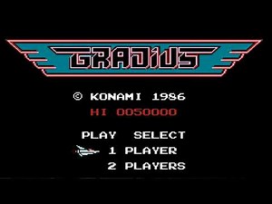 【ファミコン】グラディウス 8分で振り返る名作STG！パワーアップの快感と熱い攻略プレイ【NES GRADIUS】