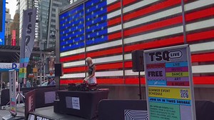 20K views · 4.8K reactions | #TSQLIVE HAPPENING NOW in #TimesSquare! ❤️‍️ Catch live DJ sets every Tuesday at 5PM! Incredible talent from Intima and support from Nasdaq  tsq.org/live | Times Square, New York City | Facebook