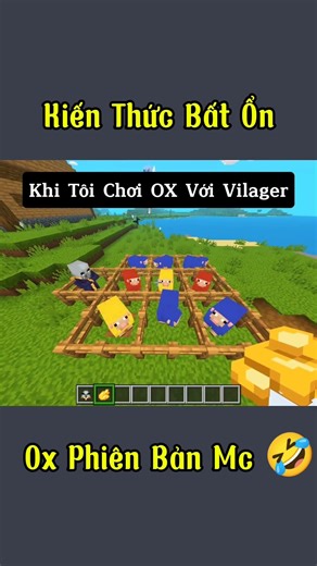 Cái Trò Chơi Bất Ổn - Ox Phiên Bản Minecraft #shorts