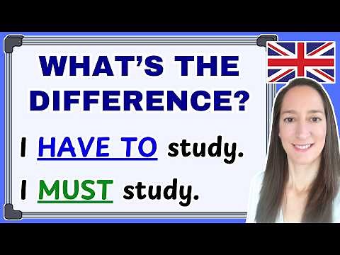 English Grammar MUST or HAVE TO? Rules + Examples + Quiz