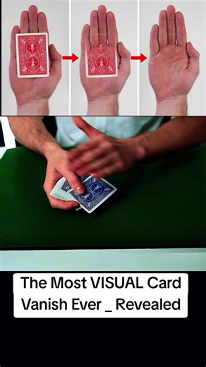 The Most VISUAL Card Vanish Ever _ Revealed #magictrick #magic #foryou