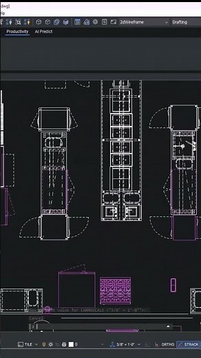 Enhanced for BricsCAD V25: VPSCALE #shorts