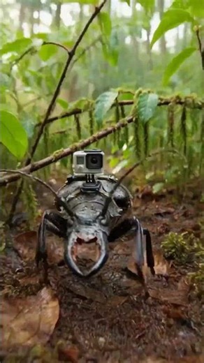 Titan Beetle POV: Meet the Largest Beetle on Earth! 🪲 Micro-Camera on Titanus Giganteus