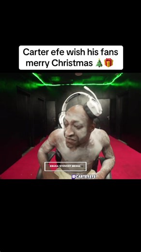 Carter Efe Wishes Fans a Merry Christmas 2023