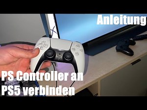 Sony DualSense Controller mit PS5 verbinden (verknüpfen) - Next-Gen Gamepad an PS Konsole verwenden