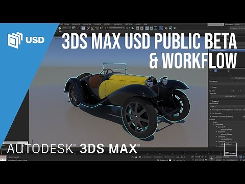 Introduction to Public Beta of Pixar's USD for Autodesk 3ds Max®: Workflow and Rendering with Arnold