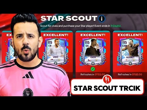 This Star Scout Trick Gave me Free 115 ICON 🔥
