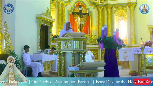 Our Lady of Assumption Parish| | Feast Day for the Holy Family of Jesus, Mary, and Joseph |Thanksgiving Mass |December 28, 2025 | Mass Presider: Rev. Fr. Eugene Dela Corte| | Our Lady of the Assumption Parish