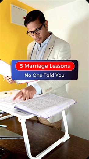 5 Marriage Lessons No One Talks About — But Everyone Should Know 💍💔” These aren’t the fairytale tips. These are the real, raw truths that can save your relationship and help it grow stronger. If you’re married or planning to be, don’t skip this one. 💯 #relationshipadvice #marriagecoach | Marriage Coach Alok