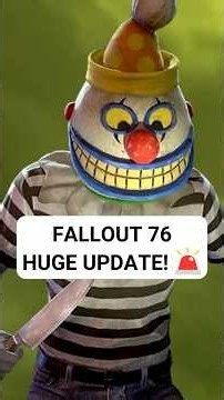 Fallout 76 HUGE Update 🚨
