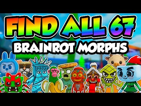 HOW TO FIND ALL 67 *NEW* BRAINROTS | Roblox Find Brainrots (Timestamps Included)