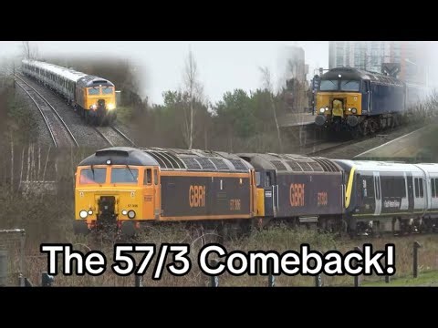 The Return of 57/3s | Class 57/3 Action at Paddington, Reading & Beyond | 57301, 57303, 57305, 57312