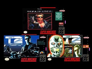 Terminator, Terminator 2 Judgement Day and T2 The Arcade Game for SNES