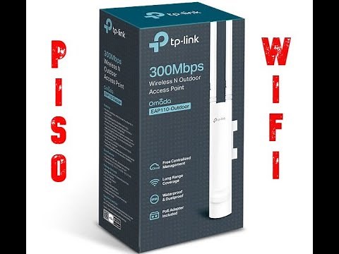 How to Setup TP Link EAP110 as Access Point for Piso WIfi Tagalog