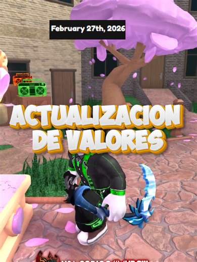 actualizacion de valores de mm2 | update value list mm2 | 37 feb 2026 | murder mystery 2