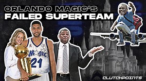 487K views · 600 shares | A seemingly meaningless question, a ✈️, and a lavish party at Disney World that cost the Orlando Magic their chance at creating the ultimate super team with Tim Duncan. | ClutchPoints | Facebook