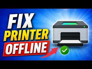 Fix Printer Offline Problem in Windows (100% Working Solution) | Printer Not Printing Fix