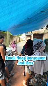 Emak jadi bos ngaji karyawan #bos #emak #gaji #fyp #fypシ゚viral