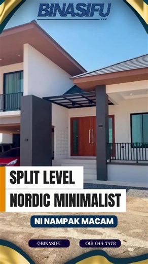 Exploring Split Level Nordic Minimalist Design
