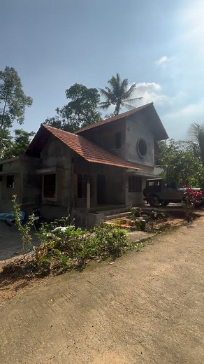 Plan for U Architects & Builders | 1400 sqft 3BHK On going project @ Odakkali Client @lakshmi_soman__ @_re_s_m_i_ #budgethome #tropicalarchitecture #keralahomes #nalukettu | Instagram