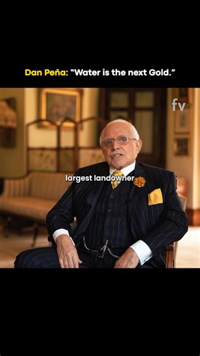 Founders Vault on Instagram: "Is Water the Next Bitcoin?💰 Dan Peña, a well-known businessman, believes that water is the next “gold”—or even the next Bitcoin. He claims that the elite are quietly buying up land and water rights, preparing for a future where clean water is one of the most valuable assets on Earth. But is this a brilliant prediction or just another wild conspiracy? On one hand, water scarcity is real. Climate change, rising populations, and pollution are making fresh water harder