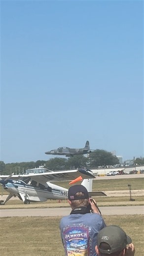 Rare Camo T-33 Shooting Star Takeoff at EAA AirVenture 2026! #airshow #fighter #fighterjet#aviation