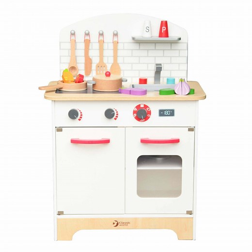 Classic World Wooden Kitchen Set | Hippychick