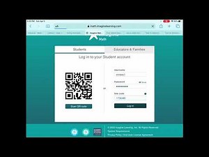 How to LOG IN TO IMAGINE MATH