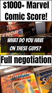 Huge Marvel Comic Garage Sale Deal! This deal at this yard sale was INSANE! #garagesale #yardsales #flipping #ebay #reselling #reseller #garagesalefinds #negotiation | Pro Picker