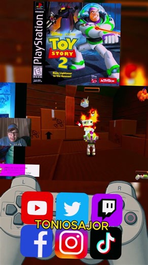 Así derroté a este boss 🤖🔥 | Toy Story 2 PS1 #retro #retrogaming #playstation #ps1 #playstation1 #hd