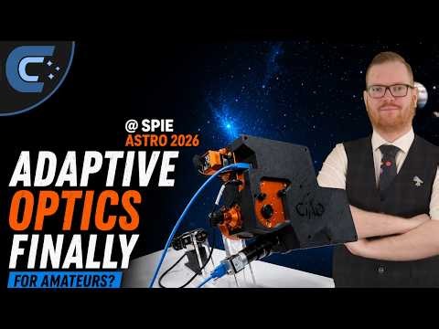 Adaptive Optics Finally for Amateurs at SPIE Astro 2026
