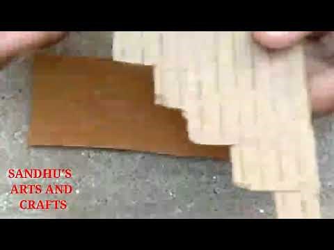 DIY | How to make cardboard stairs | Very easy and simple cardboard stairs for beginners